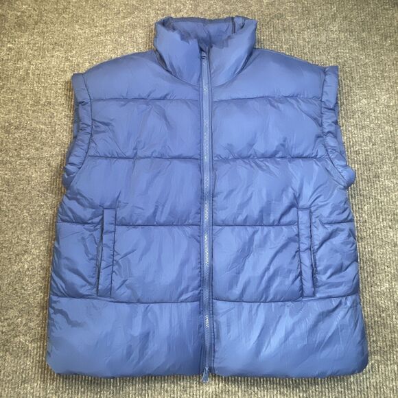 FP Movement by Free People Jackets & Blazers - FP Movement Free People Womens Size Large In A Bubble Puffer Vest Blue NEW